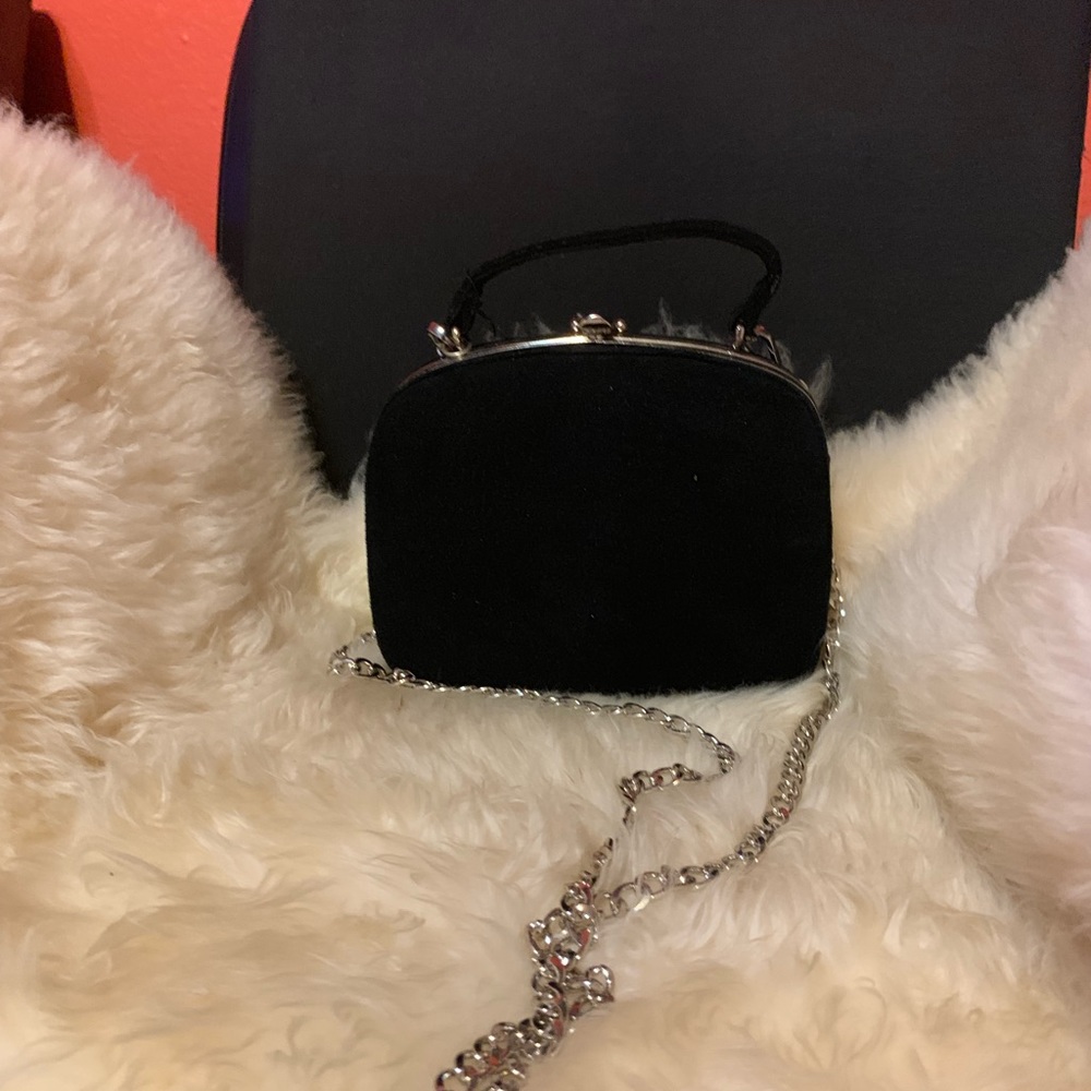 Black evening vintage bag